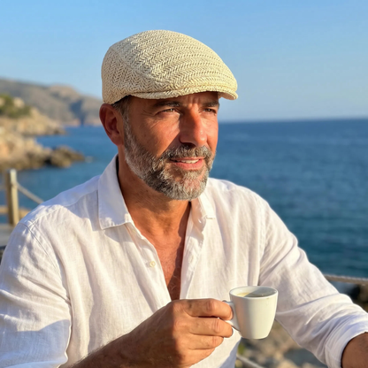 Giovanni Flat Cap – Tijdloos, Ademend & Italiaans Geïnspireerd