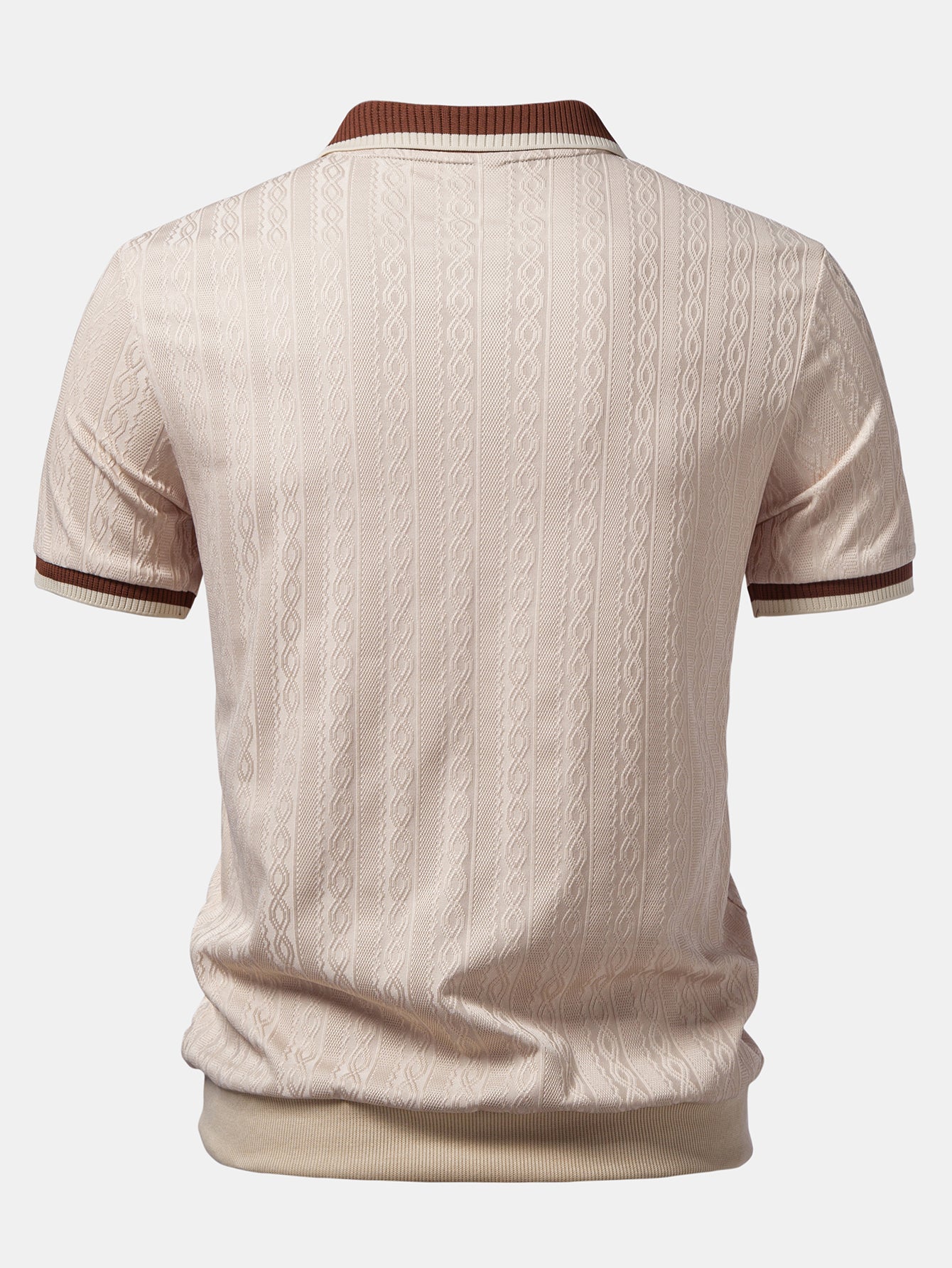 Vittorio Structuur Polo – Premium & Comfortabel