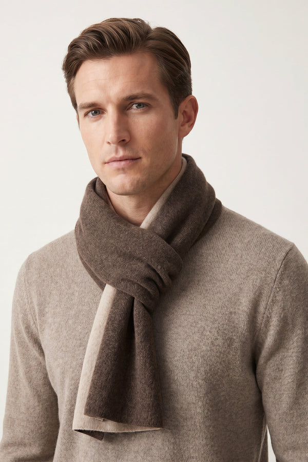 Enzo Omkeerbare Cashmere Sjaal