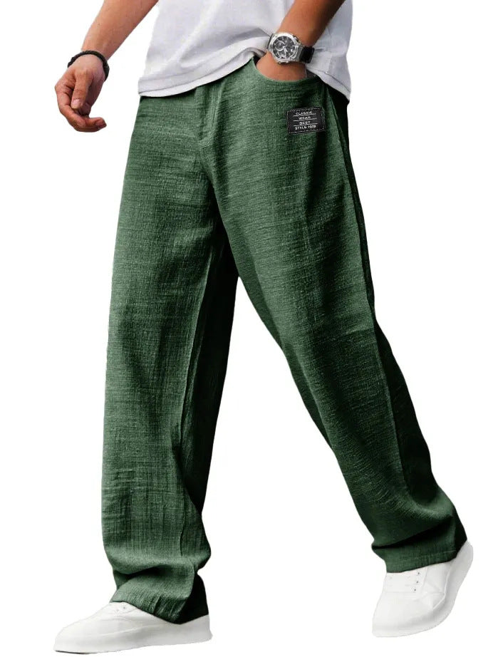 Valente Linnen Broek – Lichtgewicht, Ademend & Relaxed Fit