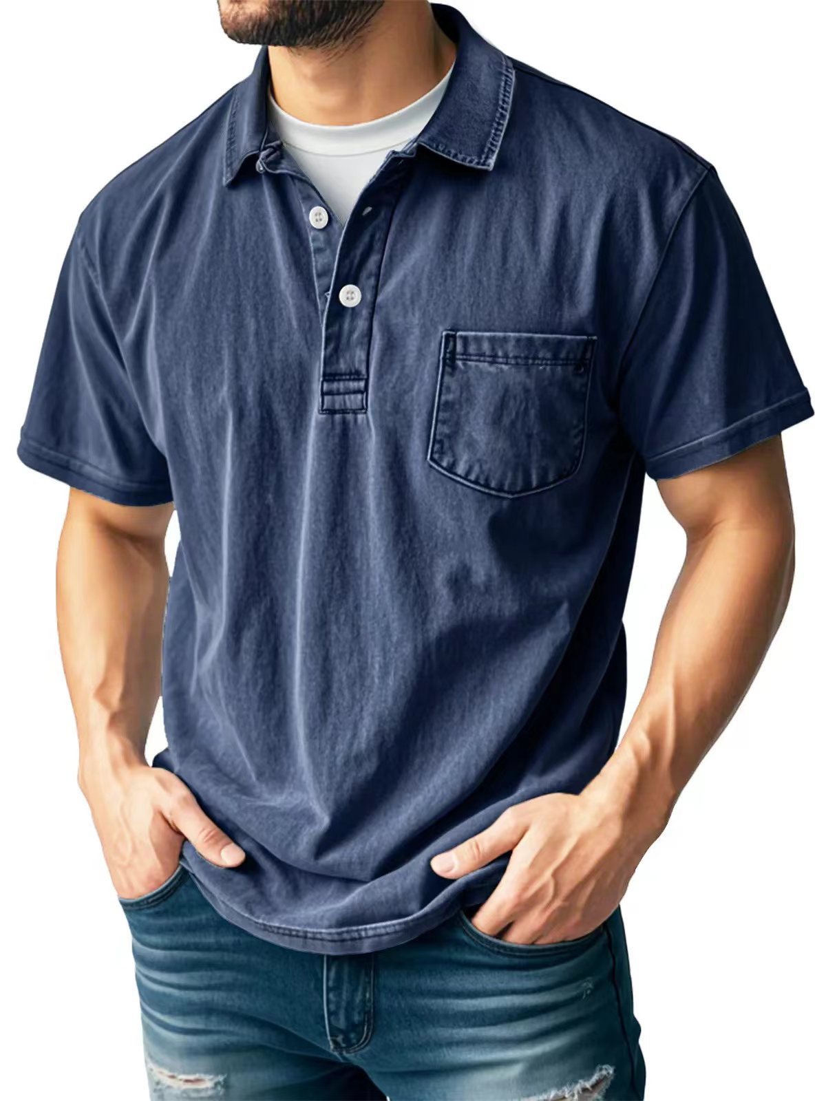 Rivano Polo Shirt – Authentiek, Comfortabel & Moeiteloos Verzorgd