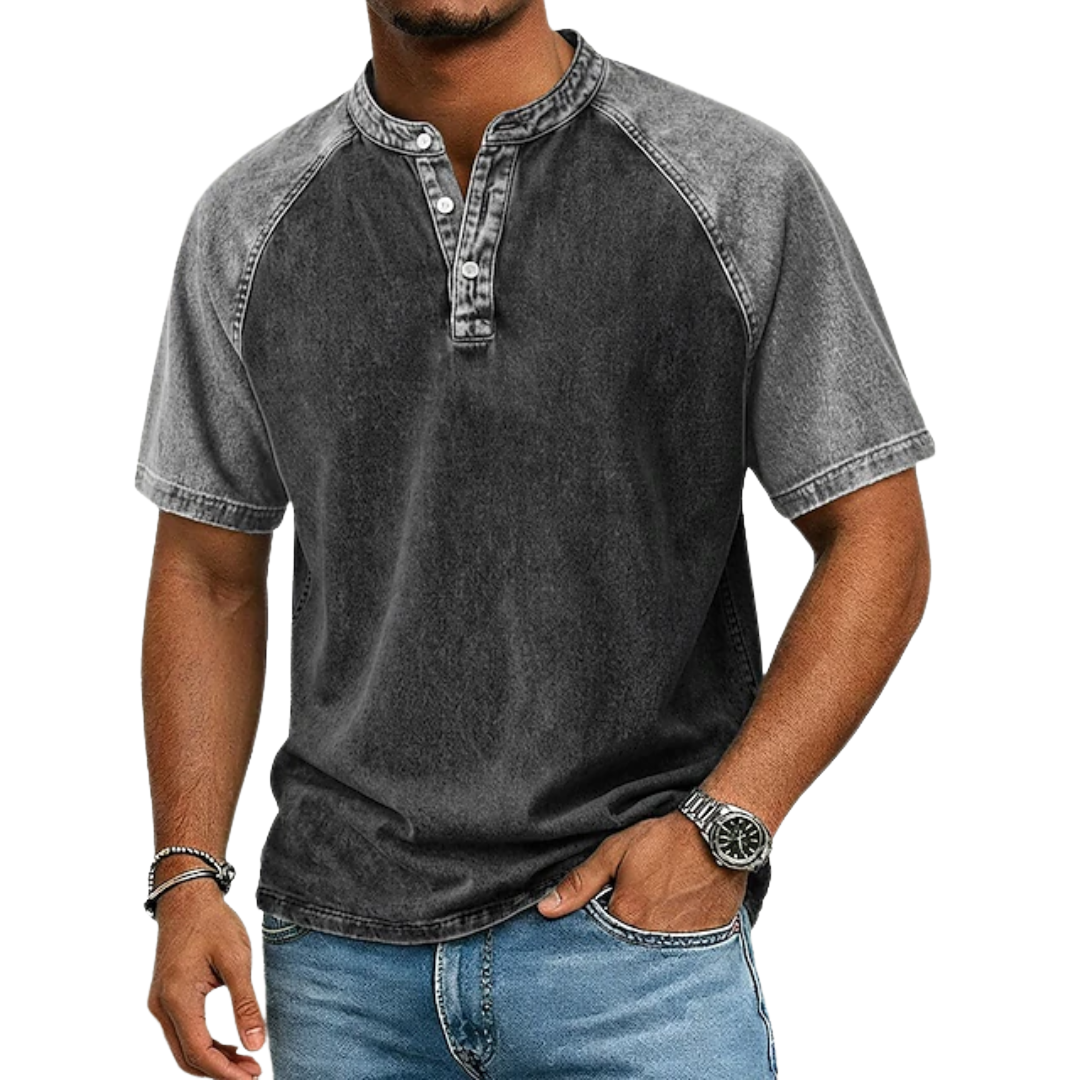 Rovello Vintage T-shirt – Stoer, Comfortabel & Tijdloos