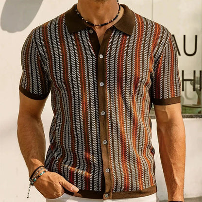 Belluno Stripe Shirt – Verzorgd, Comfortabel & Tijdloos