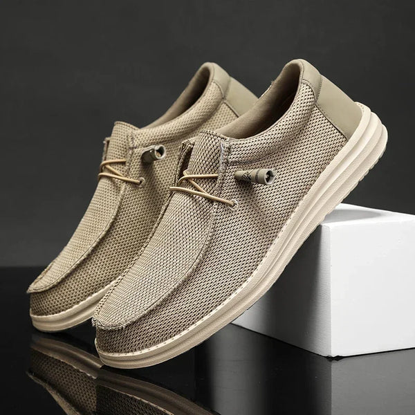 Salvatore Canvas Loafers