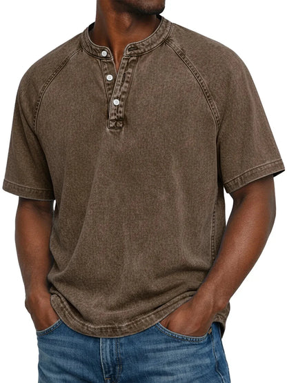 Mavero Vintage Tee – Authentiek, Comfortabel & Karaktervol