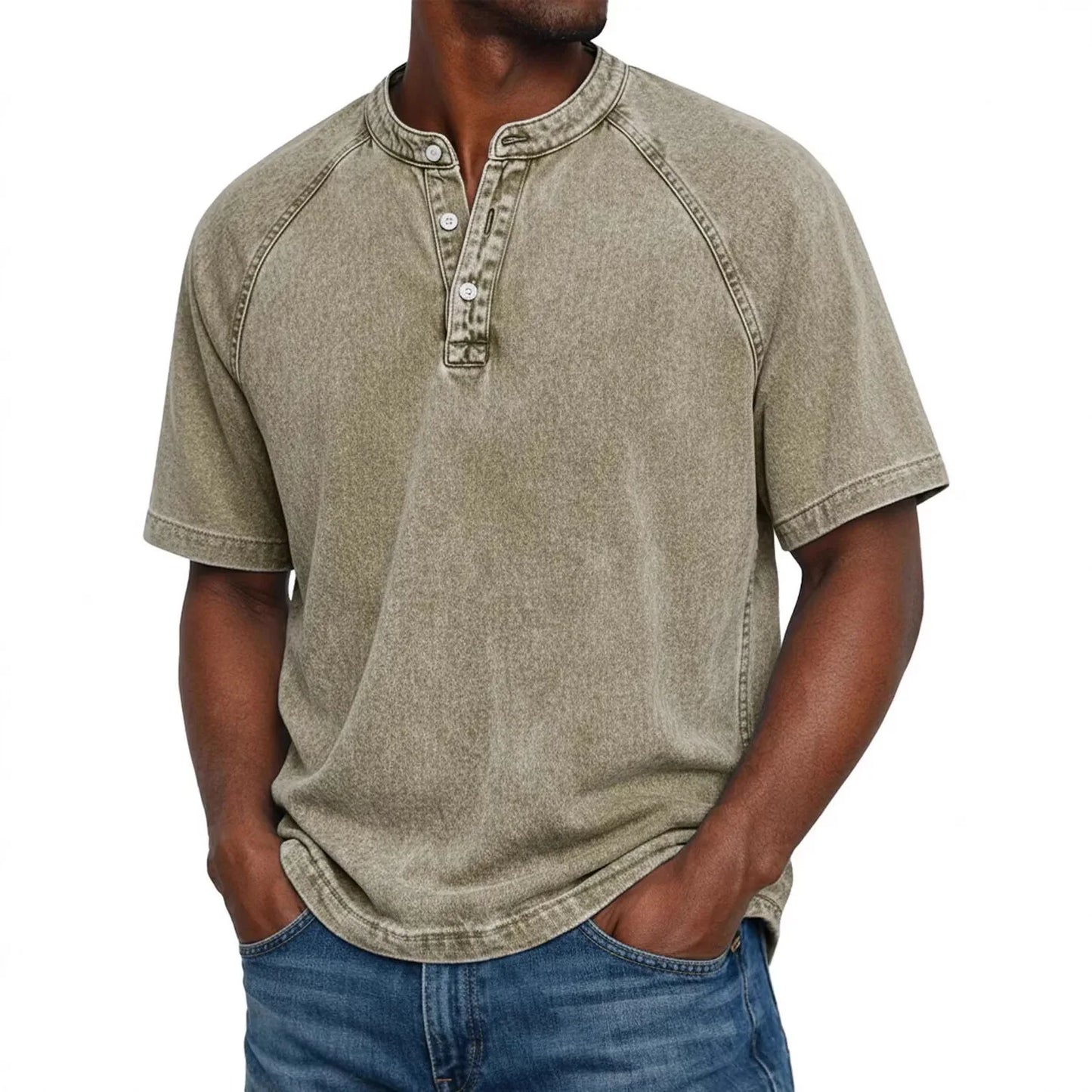 Mavero Vintage Tee – Authentiek, Comfortabel & Karaktervol