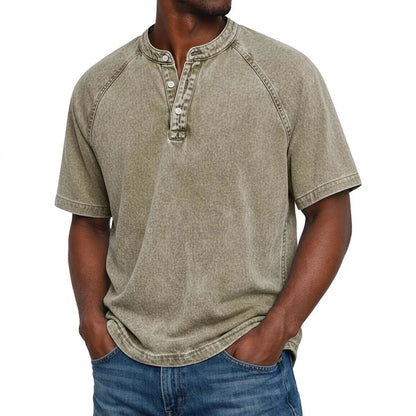 Mavero Vintage Tee – Authentiek, Comfortabel & Karaktervol