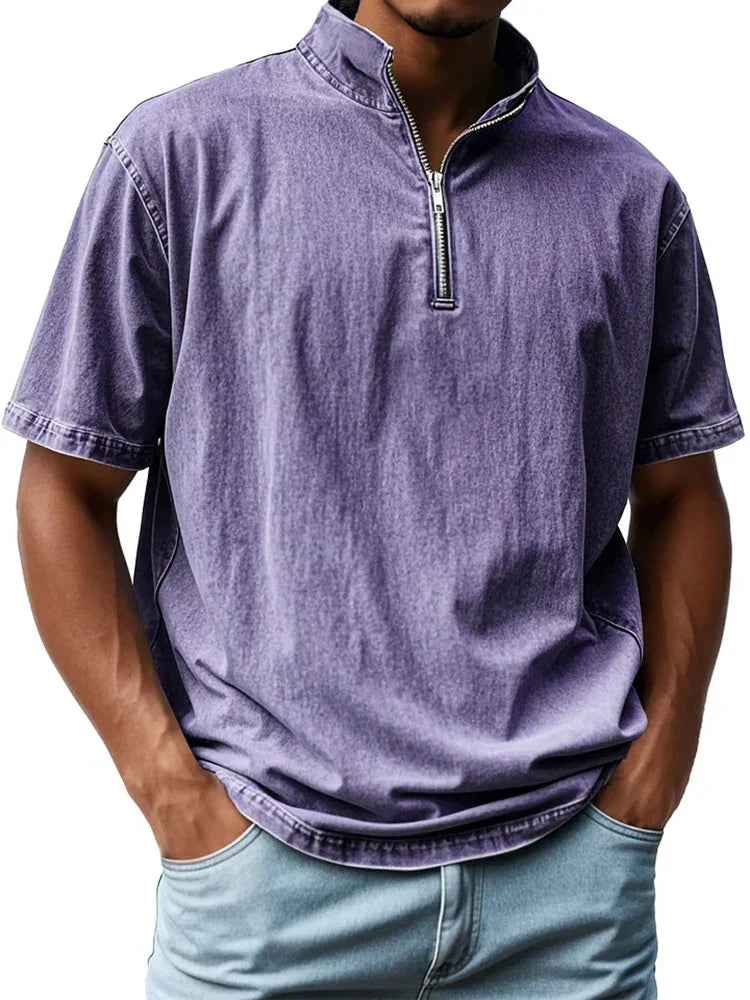 Varello Zip Polo – Modern, Comfortabel & Moeiteloos Verzorgd