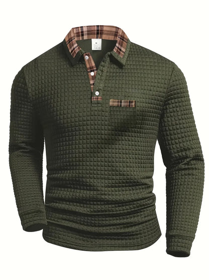 Kalani Structuur Polo – Verfijnd, Comfortabel & Karaktervol (1+1 GRATIS)