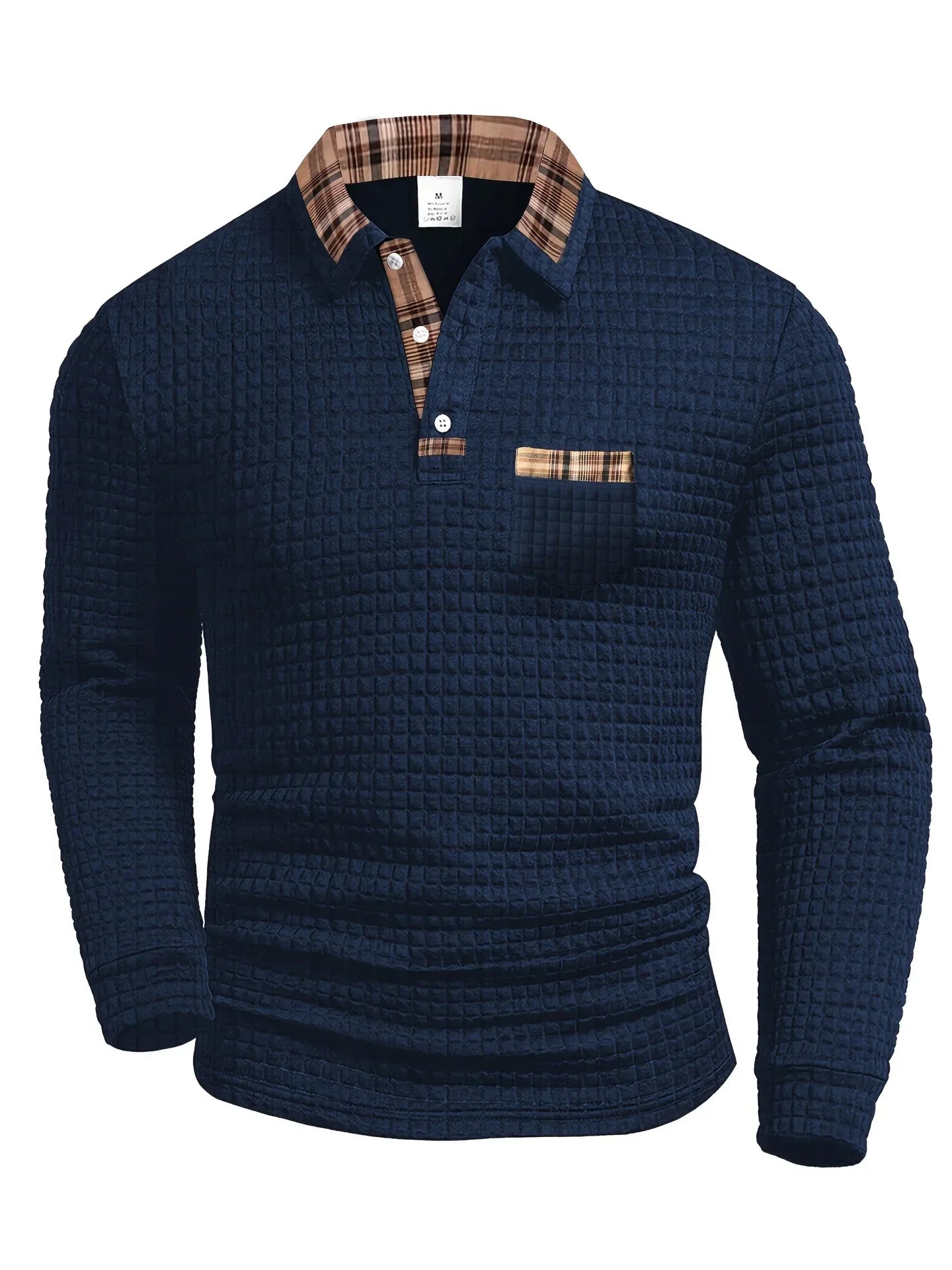 Kalani Structuur Polo – Verfijnd, Comfortabel & Karaktervol (1+1 GRATIS)
