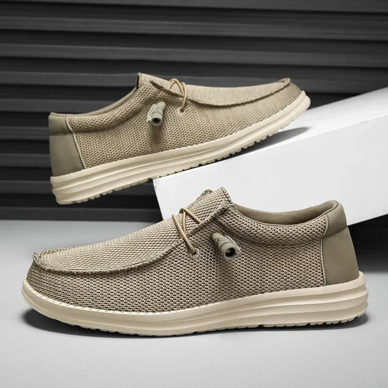 Salvatore Canvas Loafers – Tijdloze Klasse