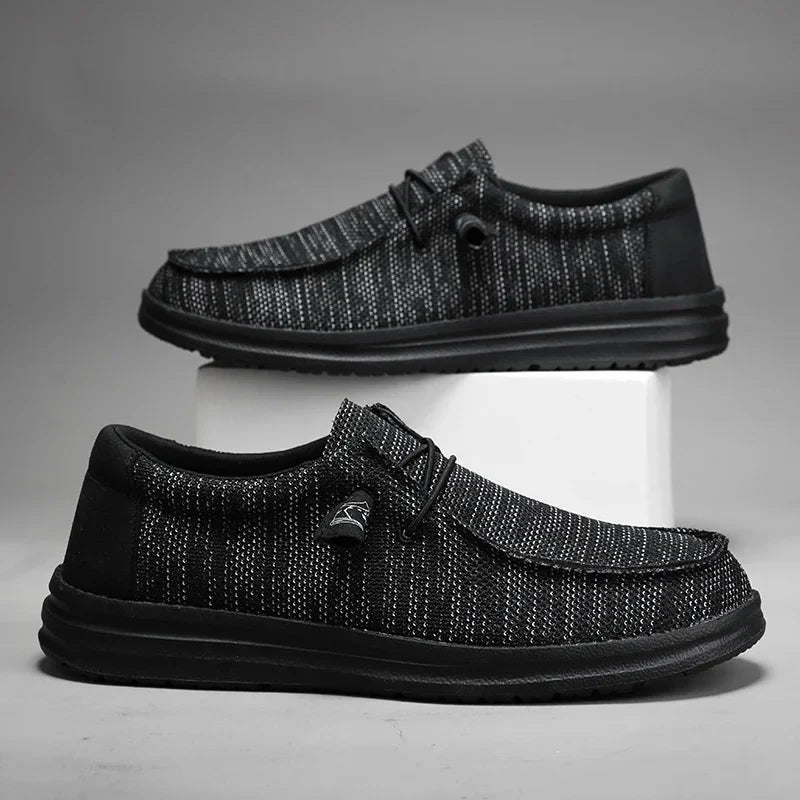 Salvatore Canvas Loafers – Tijdloze Klasse
