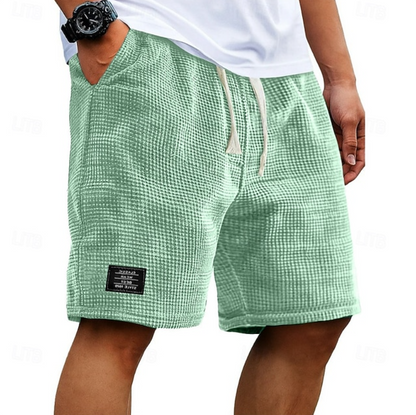 Rovano Wafelshort – Licht, Comfortabel & Tijdloos