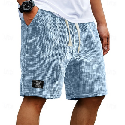 Rovano Wafelshort – Licht, Comfortabel & Tijdloos