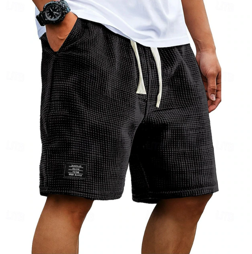 Rovano Wafelshort – Licht, Comfortabel & Tijdloos