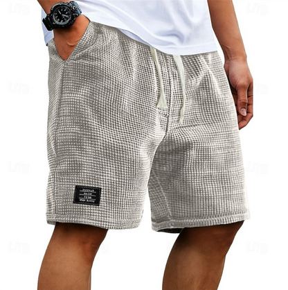 Rovano Wafelshort – Licht, Comfortabel & Tijdloos