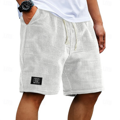 Rovano Wafelshort – Licht, Comfortabel & Tijdloos
