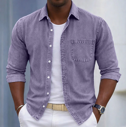 Marvino Denim Overhemd – Casual, Verzorgd & Tijdloos