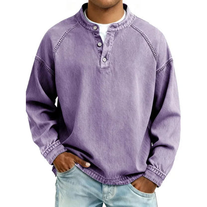 Mavero Vintage Longsleeve – Authentiek, Comfortabel & Karaktervol
