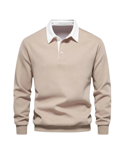 Maleko Contrast Polo – Verzorgd, Comfortabel & Veelzijdig (1+1 GRATIS)