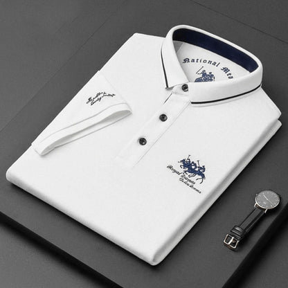 Vincenzo Luxe Polo – Tijdloos, Ademend & Comfortabel