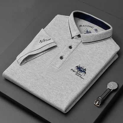 Vincenzo Luxe Polo – Tijdloos, Ademend & Comfortabel