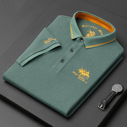Vincenzo Luxe Polo – Tijdloos, Ademend & Comfortabel