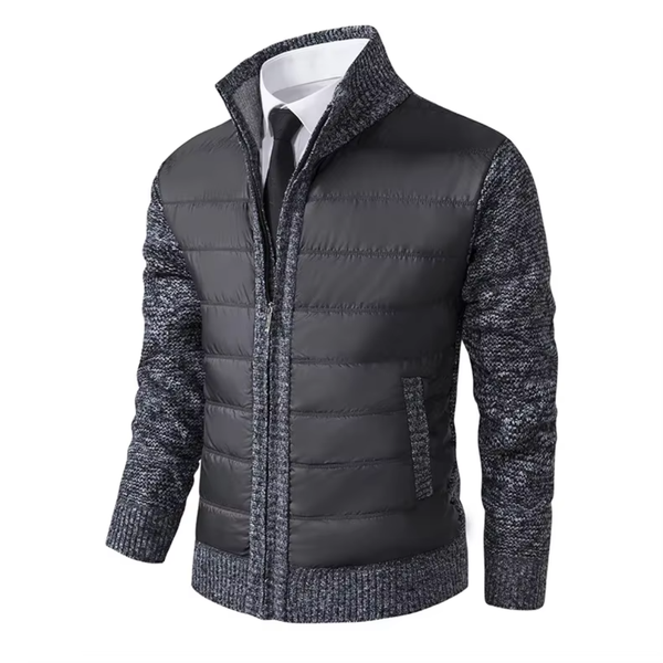 Benedetto Gebreid Gewatteerd Vest