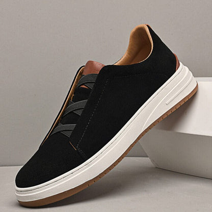 Aurelio Suede Runner – Minimalistisch, Luxe & Tijdloos