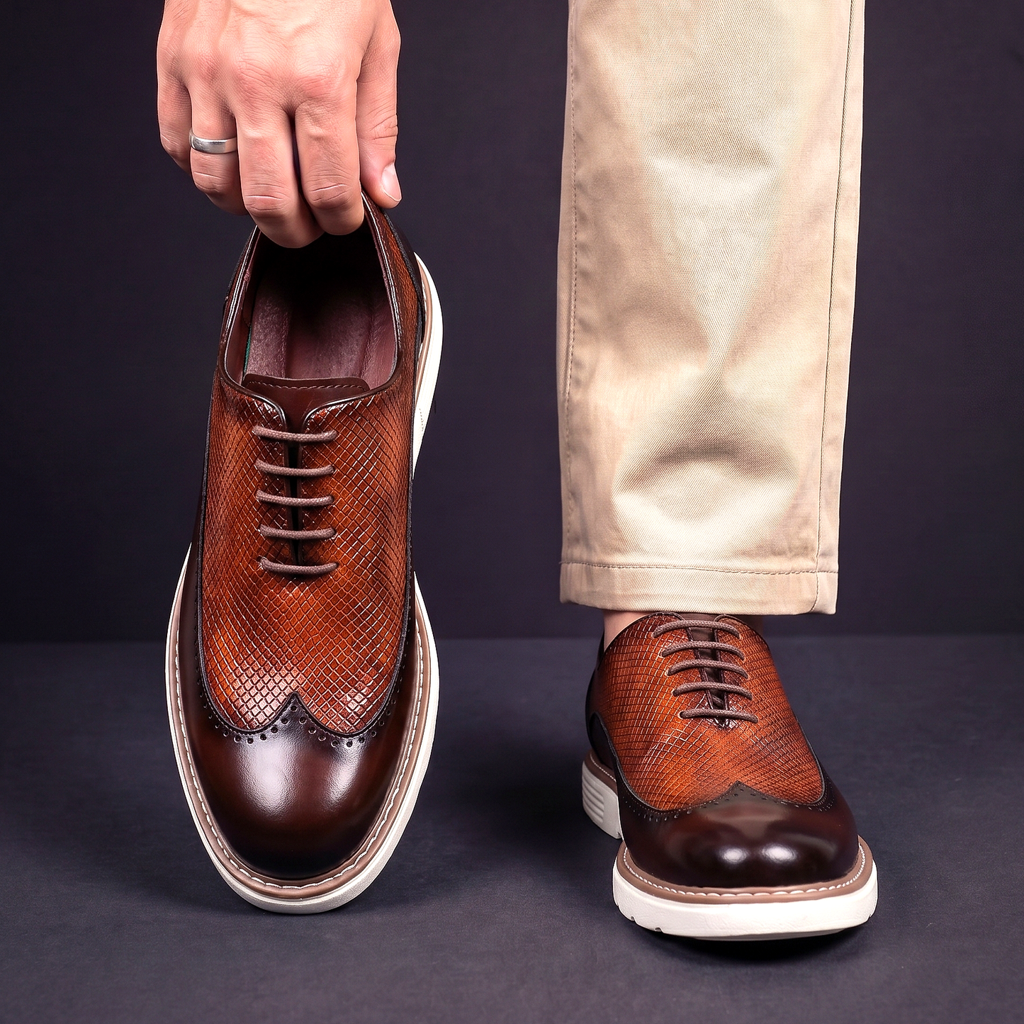 Alessandro Luxe Oxfords – Elegant, Comfortabel & Tijdloos