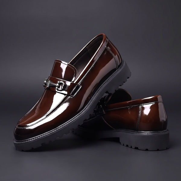 Belloro Lakleren Loafers