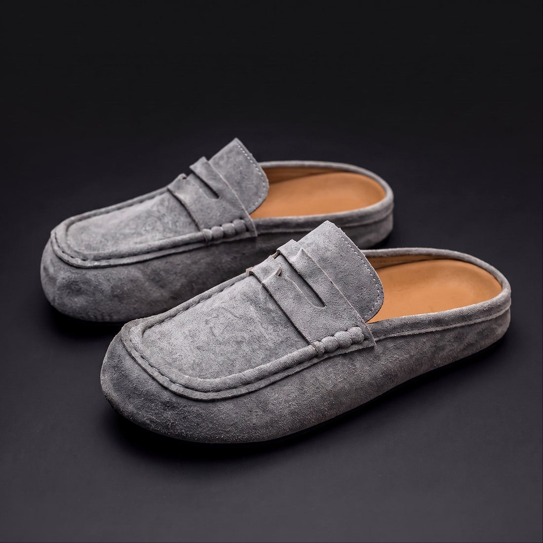 Elvano Suède Instaploafers