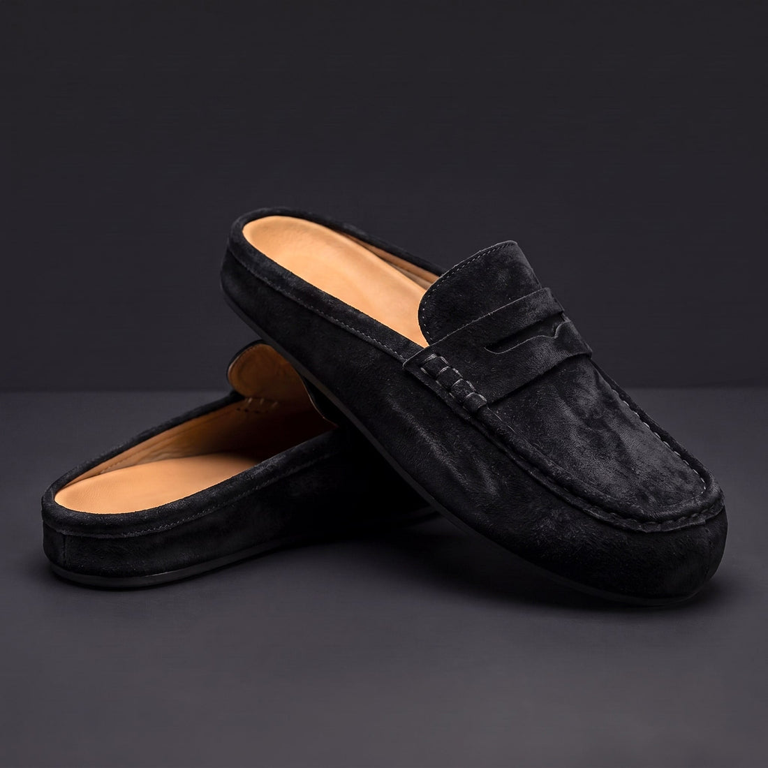 Elvano Suède Instaploafers