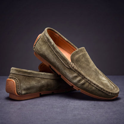 Malaga Suède Loafers – Luxe Comfort voor Elke Stap (1+1 GRATIS)