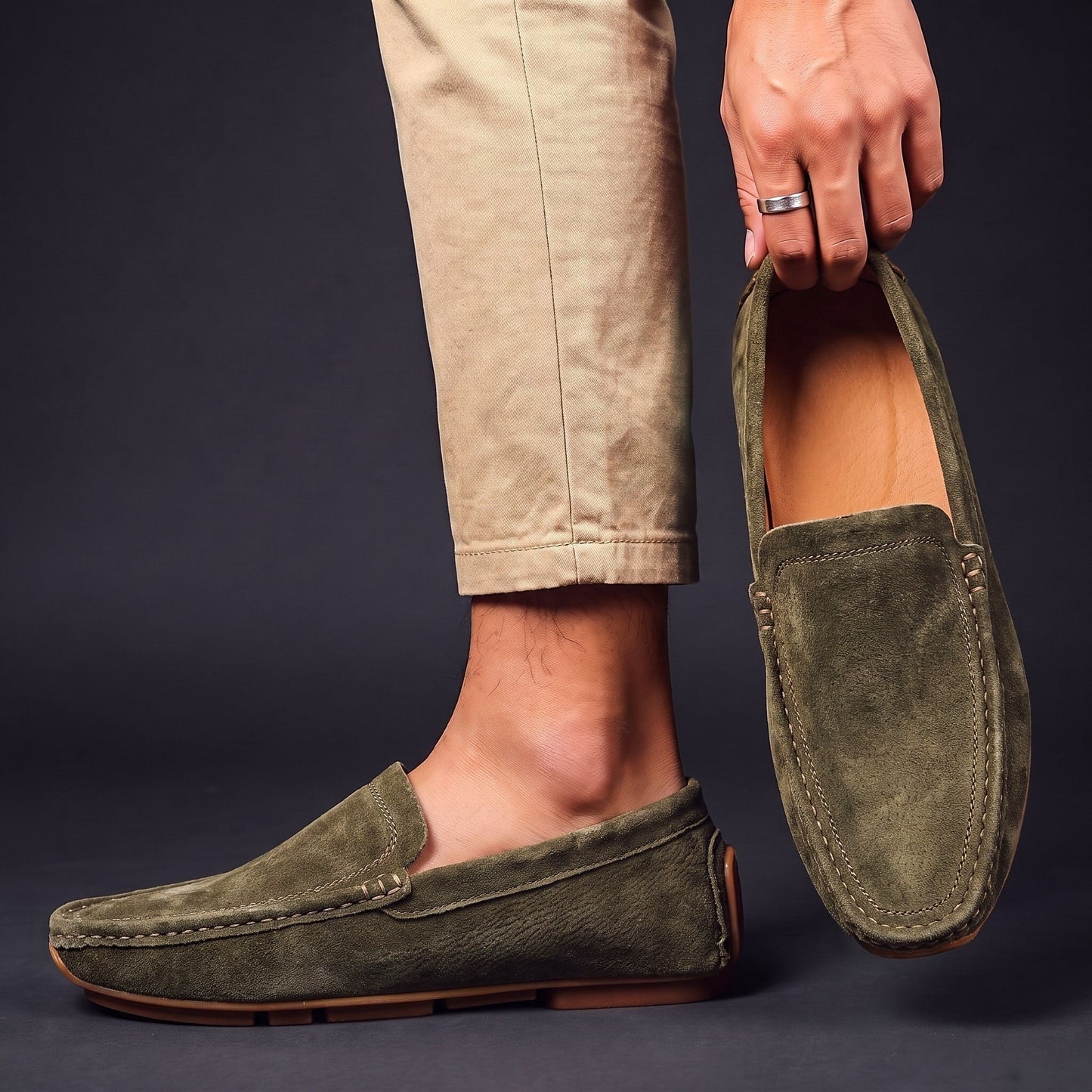 Malaga Suède Loafers – Luxe Comfort voor Elke Stap (1+1 GRATIS)
