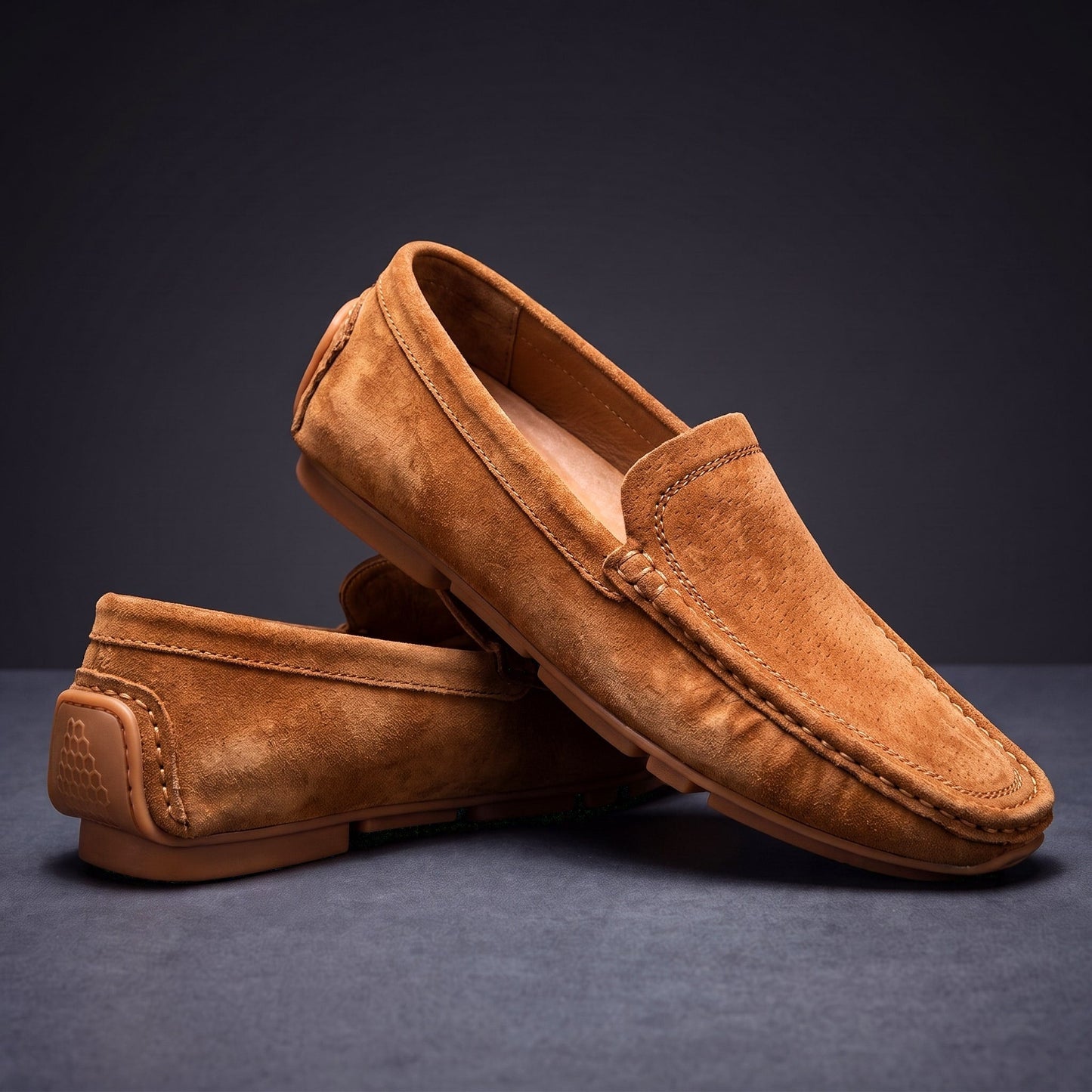 Malaga Suède Loafers – Luxe Comfort voor Elke Stap (1+1 GRATIS)