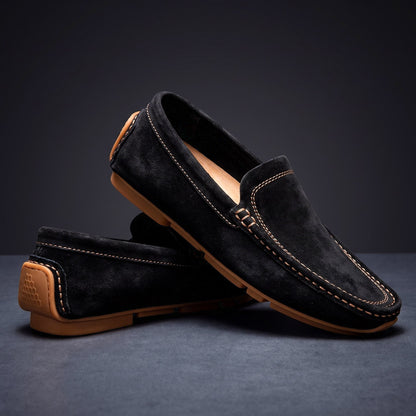 Malaga Suède Loafers – Luxe Comfort voor Elke Stap (1+1 GRATIS)