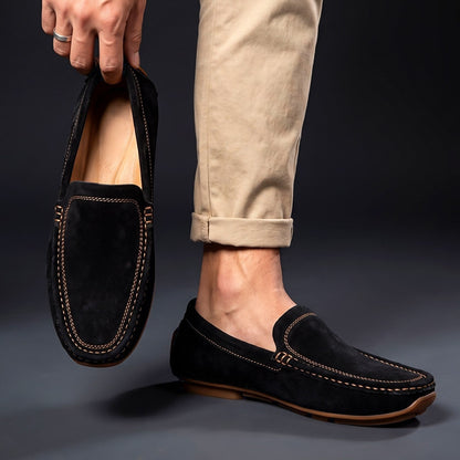Malaga Suède Loafers – Luxe Comfort voor Elke Stap (1+1 GRATIS)