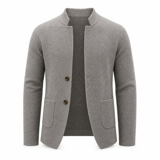 Jonaro Knit Blazer – Luxe Gebreid, Comfortabel & Verfijnd