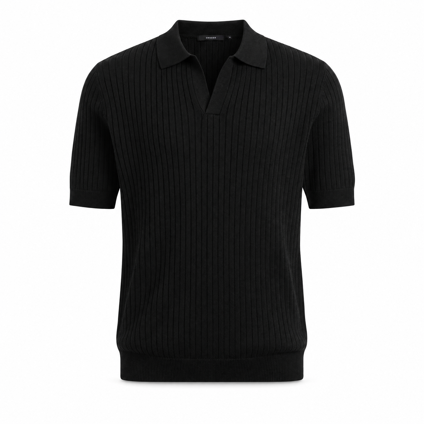 Montevivo Gebreide Polo – Verfijnd, Ademend & Tijdloos
