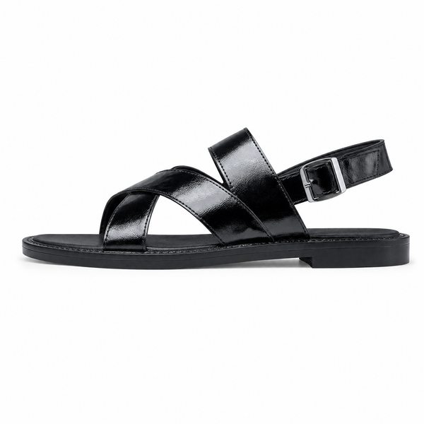 Cesare Leren Sandalen