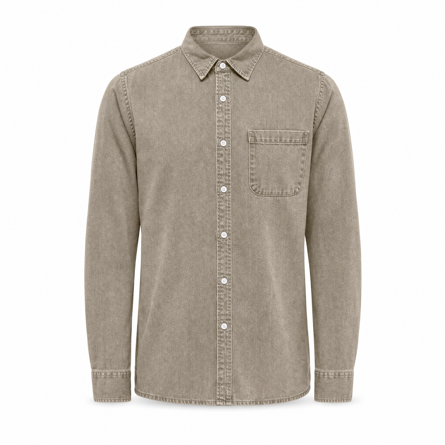Marvino Denim Overhemd – Casual, Verzorgd & Tijdloos
