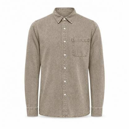Marvino Denim Overhemd – Casual, Verzorgd & Tijdloos