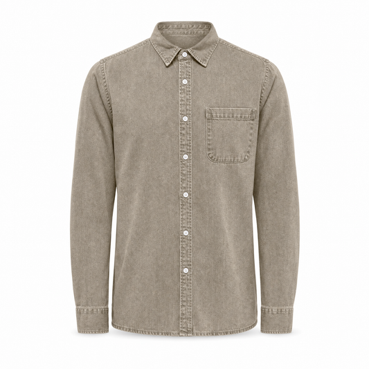 Marvino Denim Overhemd – Casual, Verzorgd & Tijdloos