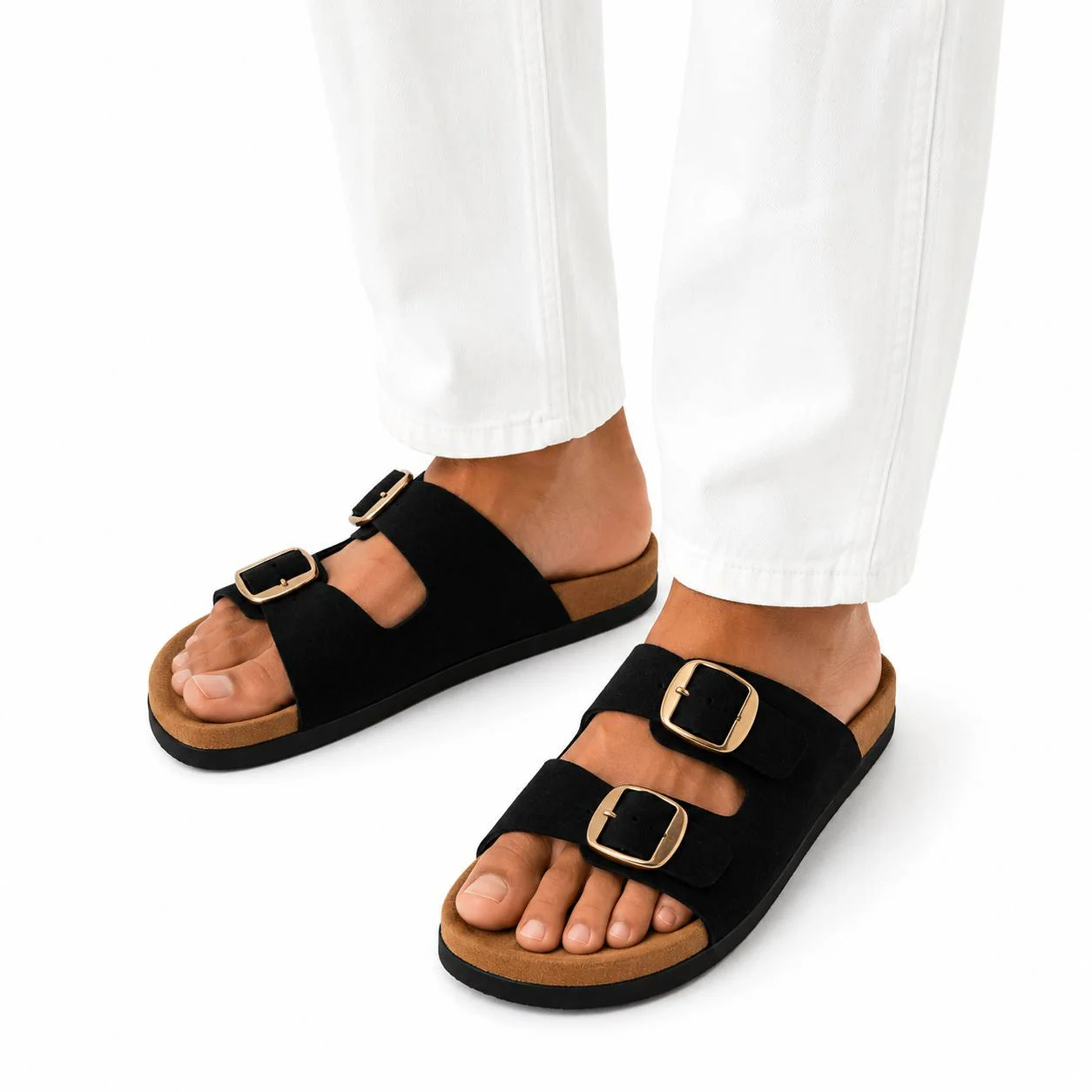 Serafino Comfort Sandalen – Verstelbaar, Comfortabel & Tijdloos