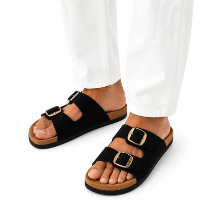 Serafino Comfort Sandalen – Verstelbaar, Comfortabel & Tijdloos