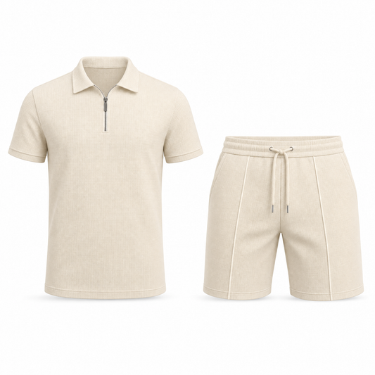 Serenzo Polo Set – Verzorgd, Comfortabel & Tijdloos