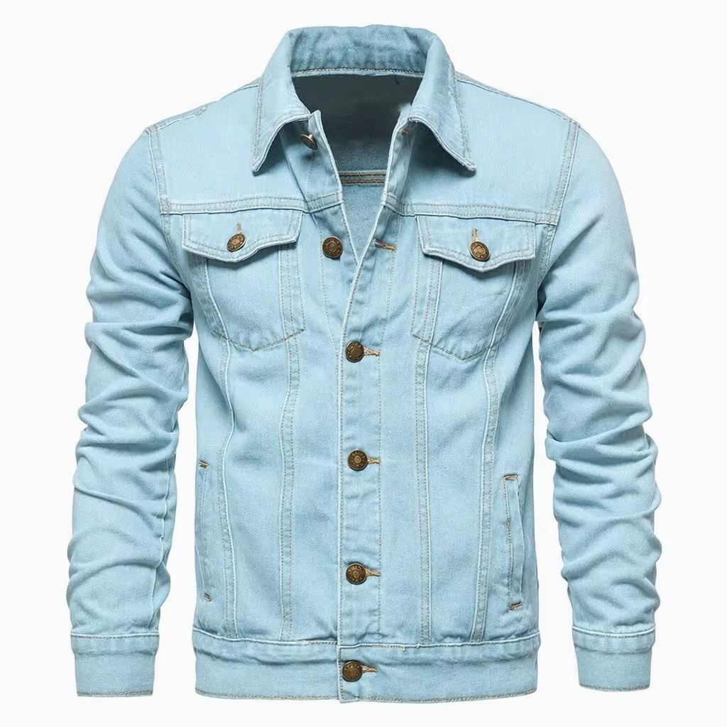 Senne Denim Spijkerjack - Hemelsblauw