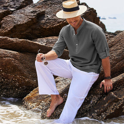 Portofino AirLinen Shirt – Licht, Verzorgd & Tijdloos