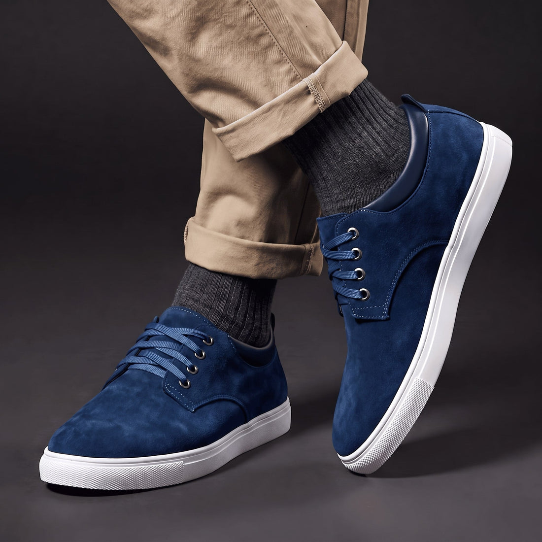 Tullio Suède Herensneakers